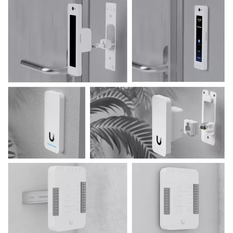 Ubiquiti G2 Starter Kit Professional drošības piekļuves kontroles sistēma Sudraba krāsa