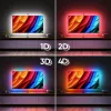 Nanoleaf 4D V2 TV ekrāna spoguļošanas + gaismas lentu komplekts (TV un monitoriem līdz 65 collām) | 24 W | Daudzkrāsains RGB