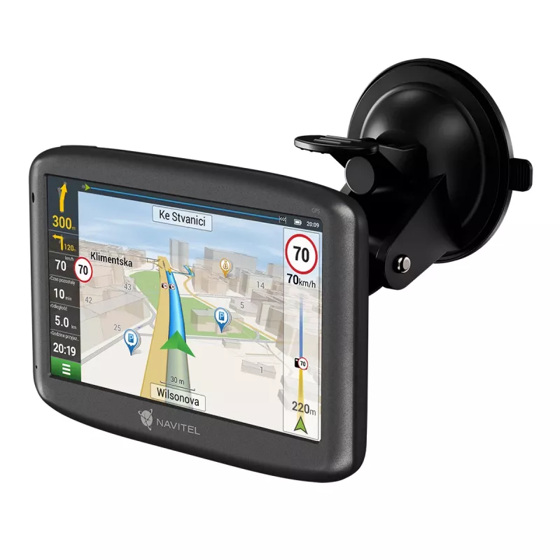 GPS navigators Navitel Navitel E505 Magnetic — 5 collu TFT skārienekrāns, 8 GB, MicroSD, rokas/stacionārs, 161 g