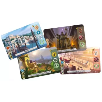 Galda spēle 7 WONDERS OF THE WORLD - DUEL (POĻU VERSIJA)