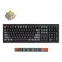 Mehāniskā tastatūra Keychron V6 Ultra 8K — Pilna izmēra 100% QWERTY, Bluetooth, RGB, melna