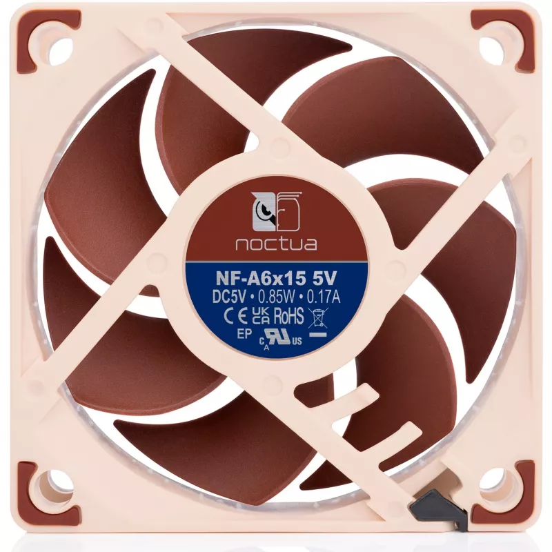 Noctua NF-A6x15 5V 60mm korpusa ventilators