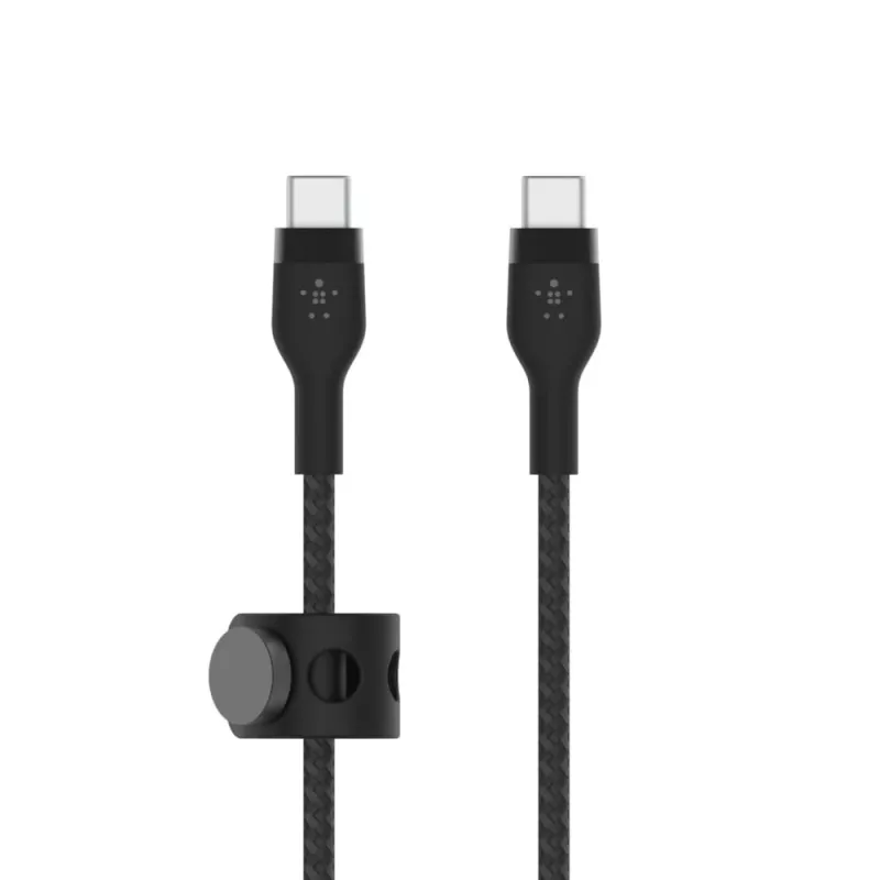 Belkin BOOSTCHARGE PRO Flex USB kabelis 1 m USB 2.0 USB C melns (CAB011BT1MBK)