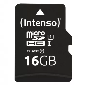 Intenso 16GB microSDHC UHS-I Class 10 zibatmiņa