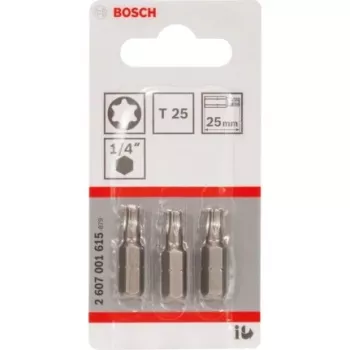 Bosch 2 607 001 615 skrūvgrieža uzgaļi 3 gab.