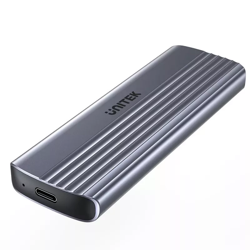 M.2 diskas korpuss - Unitek S1241B01 1x M.2 NVMe USB-C 10Gbps