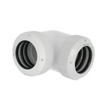 Barrow daudzpieslēgvietu adapteris 90° 14mm AD cietajām caurulēm balts TWT90KNS-K14