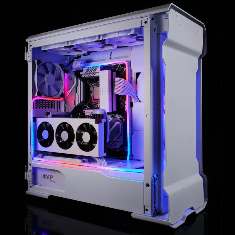 LED lente PHANTEKS PH-NELEDKT_M1_WT01 — Universāla 1000 mm, 5 V, 10.5 W, balta
