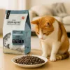Sausā kaķu barība wiejskazagroda Monoproteīns Laša Pieaugušiem 3 kg - bezgraudu, no vienas olbaltumvielu avota, 38% olbaltumvielu, 20% tauku