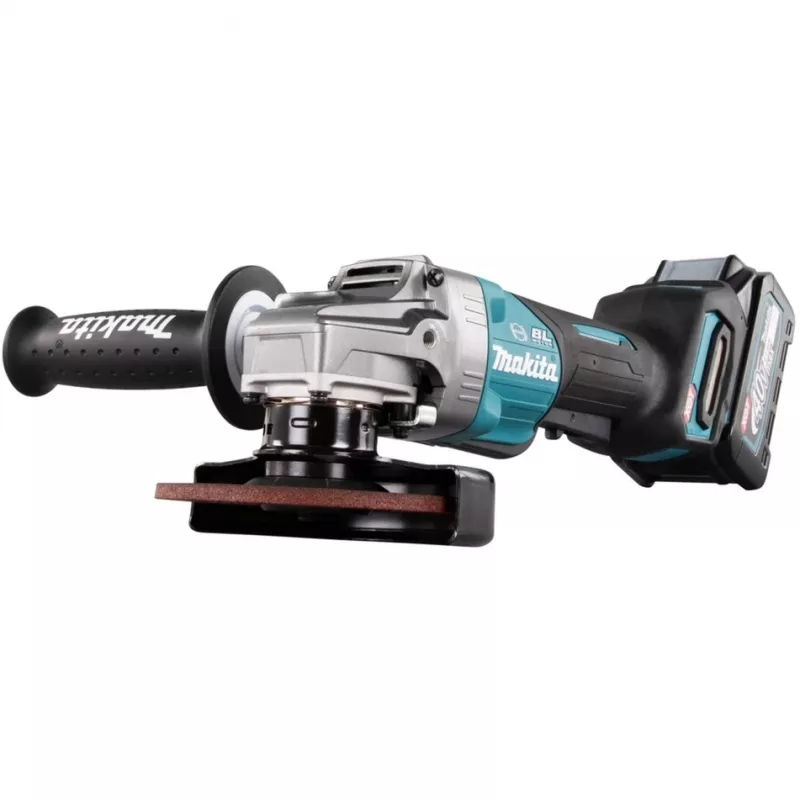 Makita GA013GM201 - Leņķa slīpmašīna - Bezvada - 125 mm - 2 baterijas, lādētājs iekļauts - 40 V (GA013GM201)