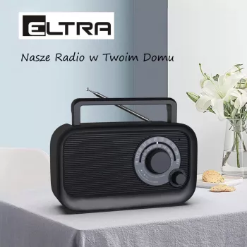 Eltra HANIA melns portatīvais radio (modelis )