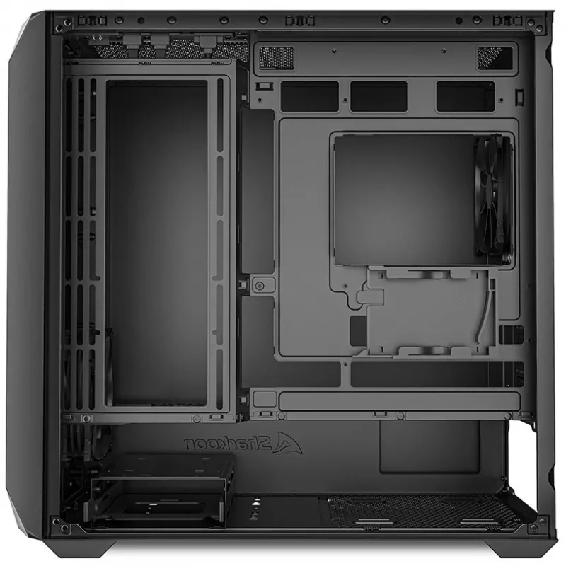 Sharkoon MK3 Black mATX melna