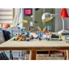 Konstruktora rotaļlieta LEGO komplekts 72035 Super Mario Mario Kart Toad's darbnīca, interaktīvi līmenīši un figūras