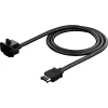 USB kabelis Fractal Design FD-A-USBC-002 1m melns 10 Gbit/s