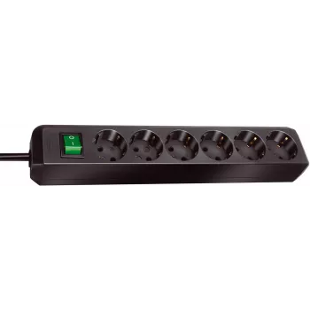 Kontaktligzdu sadalītājs Brennenstuhl Eco-Line 6-vietīgs 3m