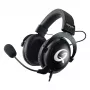 Austiņas QPAD QH-91 vadu, galvas stīpa, apkārtauss, 15–25000 Hz, 2 m kabelis, melns