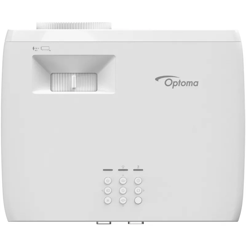 Optoma ZW350E datu projektors, īpaši īsa attāluma projektors, 4000 ANSI lūmenu, DLP, WXGA (1280x800), 3D, balts