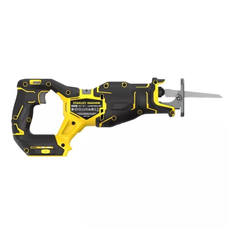 Stanley Fatmax SFMCS311B zobenveida zāģis 18 V melns, dzeltens