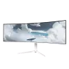 Izliekts monitors Arozzi Nova 49 collas (124.5 cm) Dual QHD 5120×1440 LED VA, 32:9, 4 ms, USB centrmezgls, skaļruņi, balts