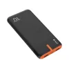 PowerBank EnerGo 10000mAh melns-oranžs