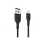 Lightning kabelis Belkin CAA001BT2MBK 2m melns