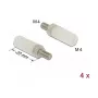 Montāžas komplekts DeLOCK 60240 dabīgā plastmasa