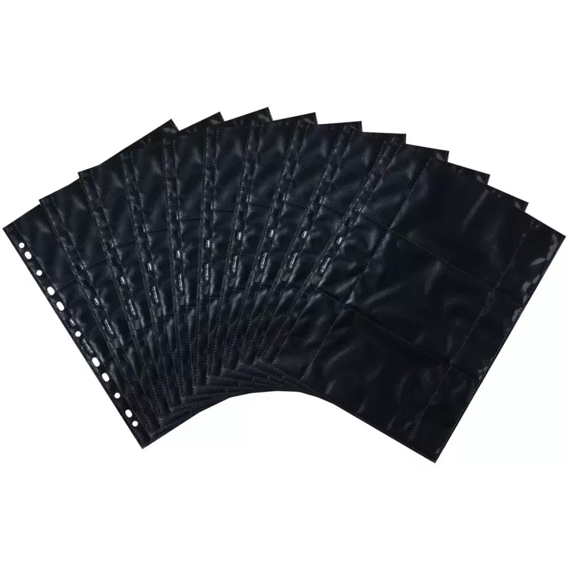 Foto kabatas HERMA Fotophan 9x13 cm ainavformāts melnas 10 gab.