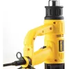 Karstā gaisa pistole DeWalt D26411 — 1800 W, pistoles rokturis, maks. 600°C, 450 l/min gaisa plūsma, dzeltena
