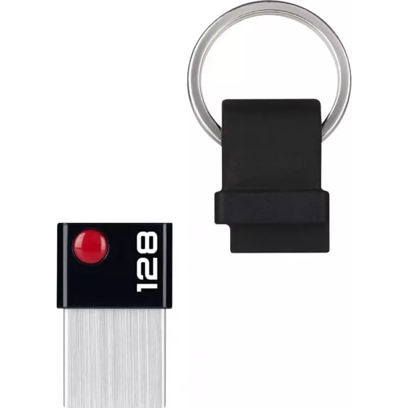 USB zibatmiņa EMTEC ECMMD128GT103 128 GB USB Type-A 3.2 Gen 1 (3.1) Melna, lasīšanas ātrums 180 MB/s, rakstīšanas ātrums 25 MB/s