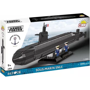 Cobi Blocks Sous-Marin SNLE konstrukciju komplekts — 643 detaļas