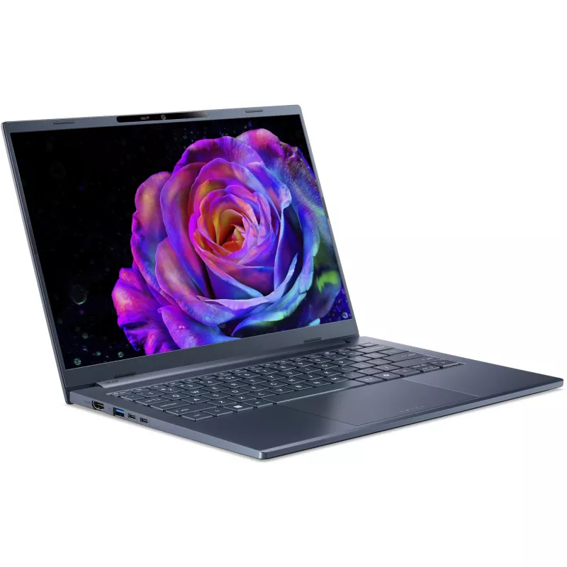Portatīvais dators Acer Swift Go 14 AI SFG14-75-73GE Intel Core Ultra 7 258V 14 collu WUXGA 32 GB LPDDR5x 1 TB SSD Intel Arc 140V Wi‑Fi 7 Windows 11 Zils 1.24 kg