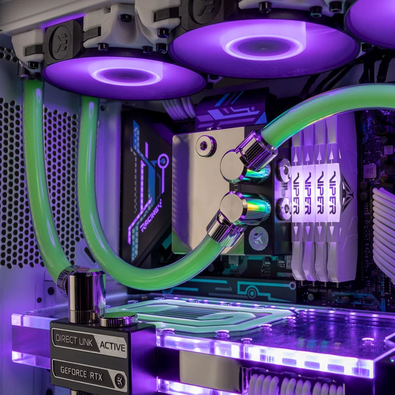 Caurule EK Water Blocks Loop Soft Tube caurspīdīga PVC 3m