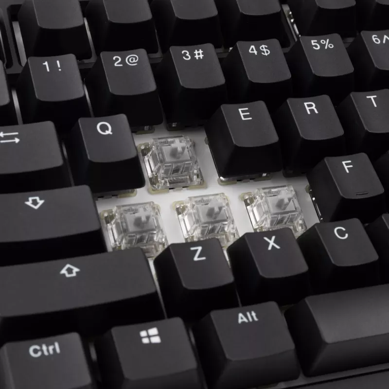 Ducky Tinker 75 tastatūra Gaming USB US English Black