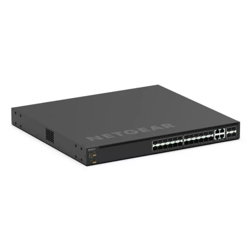 NETGEAR MSM4328F Pārvaldāms L3 10G Ethernet (100/1000/10000) 1U Melns