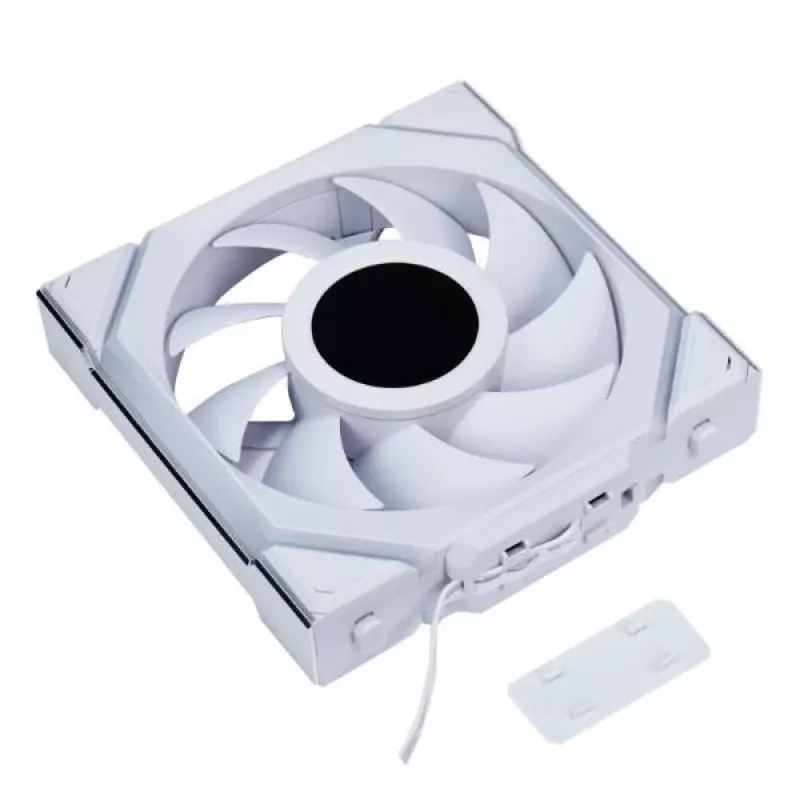 Korpusa ventilators Lian Li Uni Fan SL-INF 120 mm balts, 2100 RPM, 2.66 mmH2O, FDB, 12 V (3 gab.)