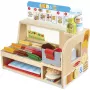 Melissa & Doug koka sviestmaižu letiņš ar šķēlēju – 56 rotaļu pārtikas gabali – FSC sertificēts
