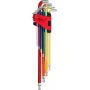 KS TOOLS Tools-Machines GmbH Ball-End Torx Key Set, extra long, 9-piece (151.5210)