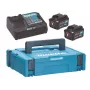 Makita 197641-2 akumulatora instrumentu akumulators / lādētājs Akumulatora un lādētāja komplekts