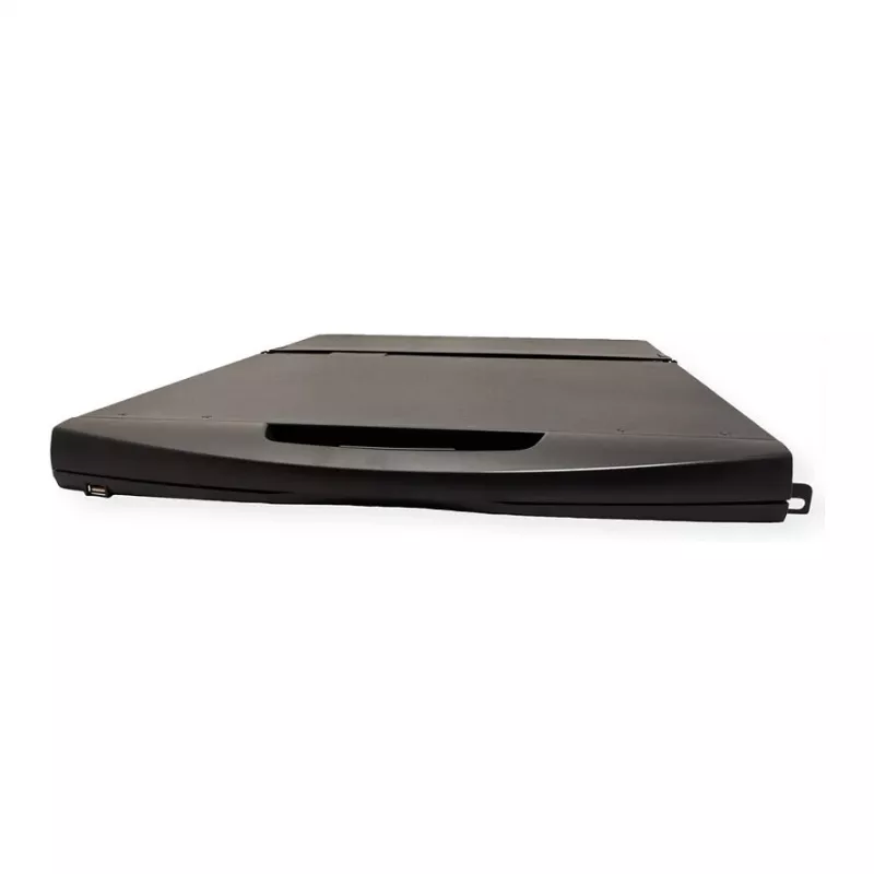 Rack konsole VALUE 26.99.0123, 17 collu (43.2 cm) LCD, 1280×1024, 1U, franču klaviatūra, melna