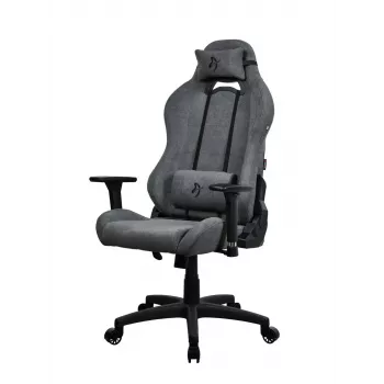 Spēļu krēsls Arozzi Torretta SoftFabric ASH ergonomisks dizains, regulējams