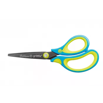 Šķēres Pelikan 810272 Taisnais griezums Zila/Laima