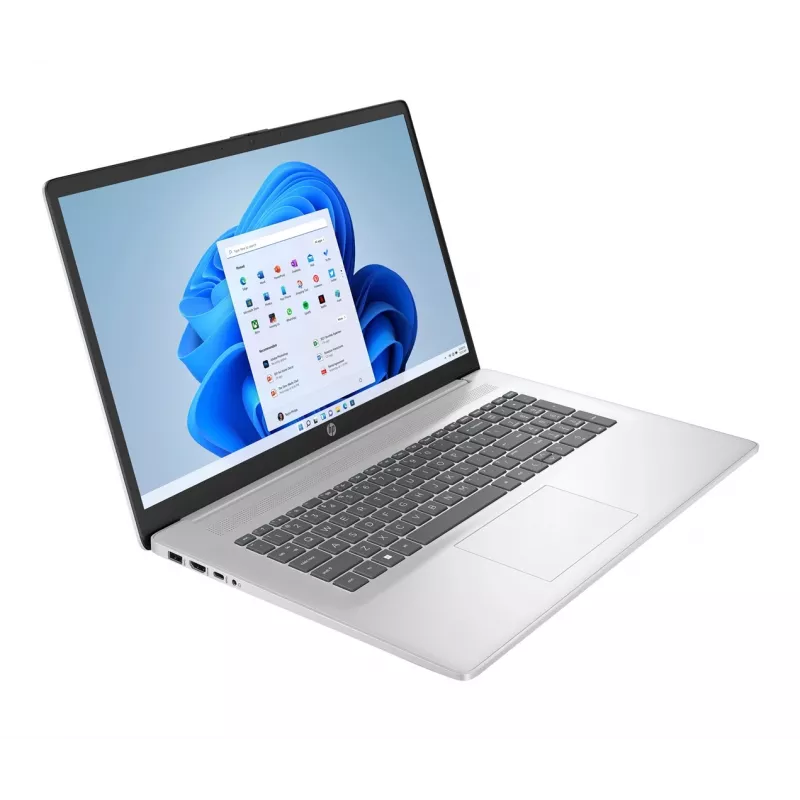 HP 17-cn4009nw klēpjdators, 17,3 collu FHD, Intel Core i5-120U, 16 GB RAM, 512 GB SSD, Windows 11 Home