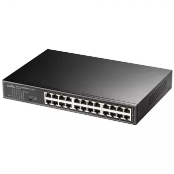 Cudy GS1024 tīkla slēdzis Gigabit Ethernet (10/100/1000) Melns