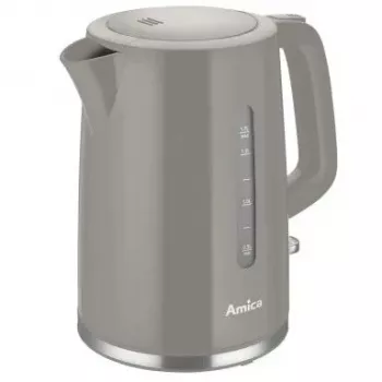 Elektriskā tējkanna Amica 1.7 l 2200 W Pelēka