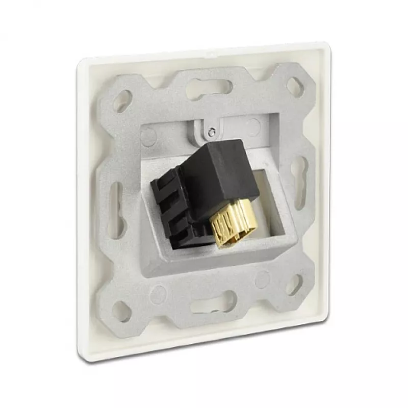 DELOCK 86358 · HDMI leņķa adapteris 90° · Melns
