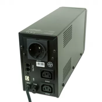 Gembird EG-UPS-032 nepārtrauktās barošanas avots (UPS) 850 VA 510 W 3 AC kontaktligzdas