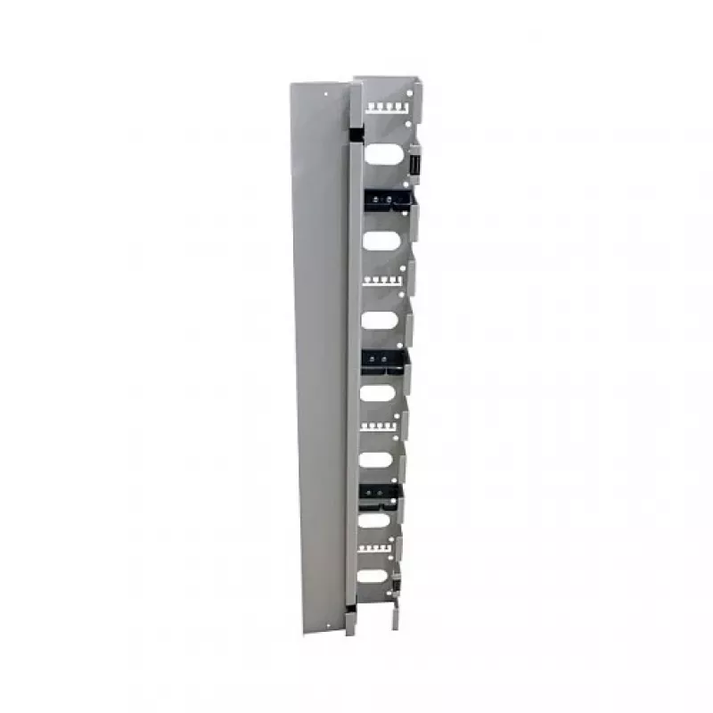 ALL-S0002116, Kabeļu vadības panelis, pelēks, 32U, 19 collas, 100 mm, 75 mm