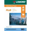 Lomond Photo Inkjet Paper Matte 180 g/m2 A4, 50 loksnes