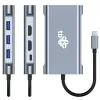 HUB 8-in-1 adapteris USB-C HDMI x2 USB VGA RJ45 PD