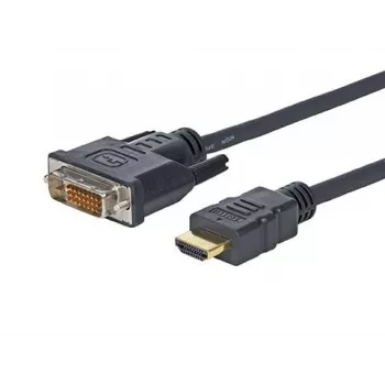 Vivolink PROHDMIDVI3 video kabeļa adapteris 3 m HDMI DVI-D melns